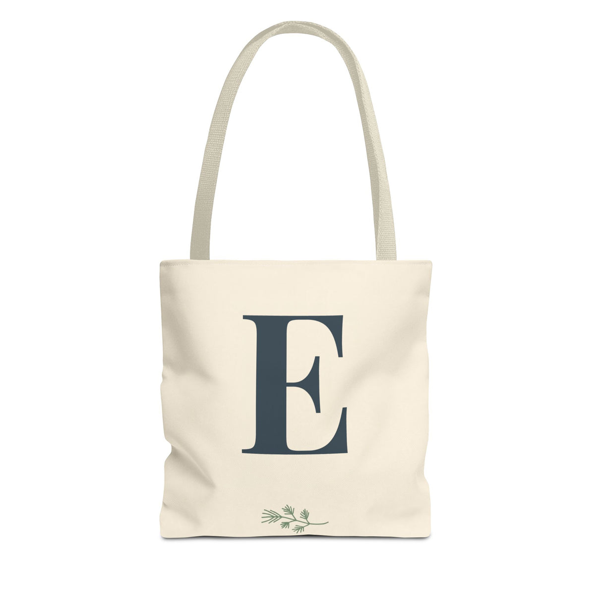 Custom Initial Tote Bag, Personalized Tote with Your Initial, Market and Everyday Carry