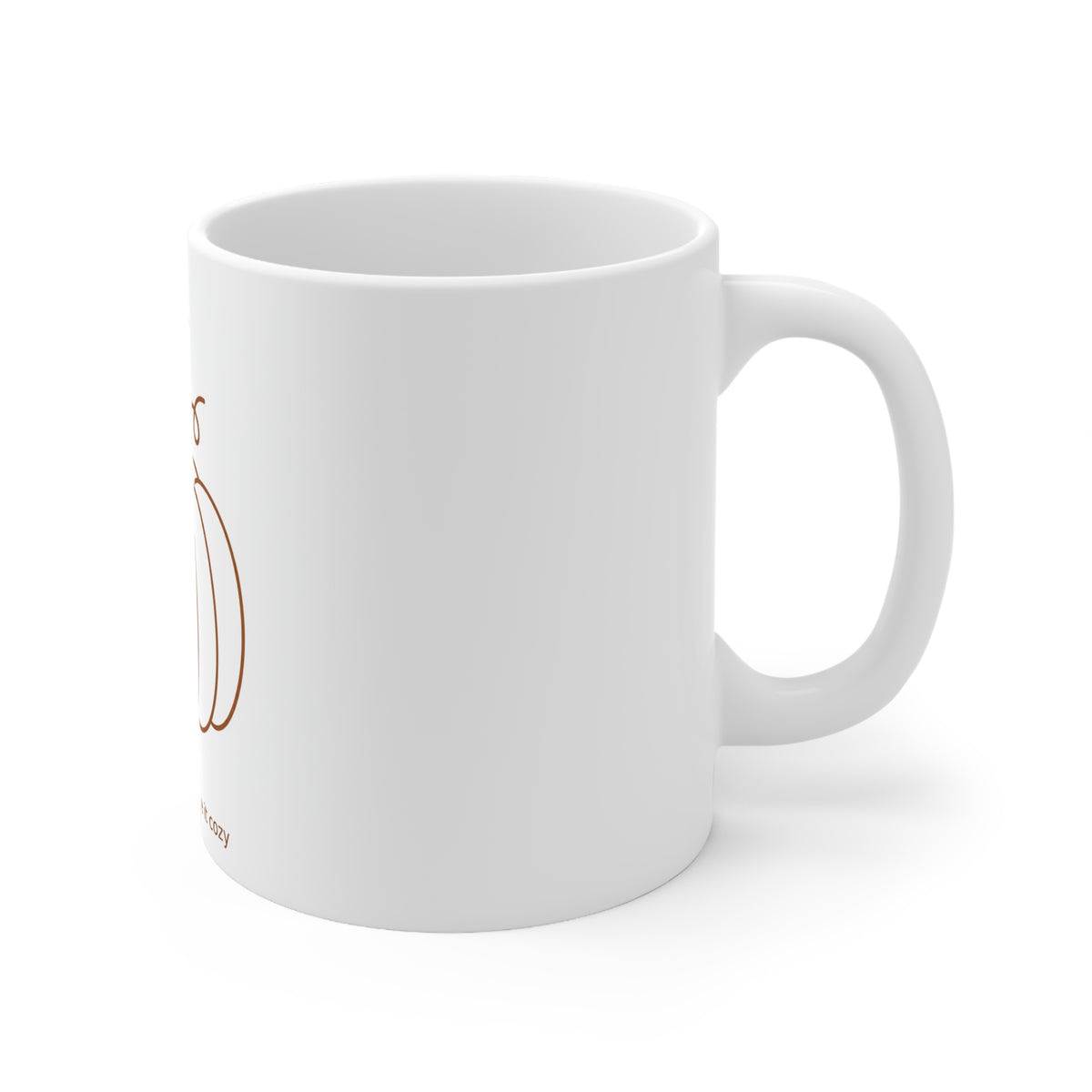 Autumn, But Make It Cozy Ceramic Mug — 11 oz
